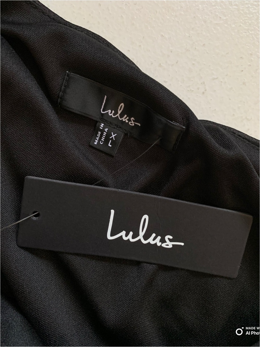 Lulus XL Divine Charm Black Pleated One Shoulder Maxi Dress NWT Formal Evening - Picture 13 of 17